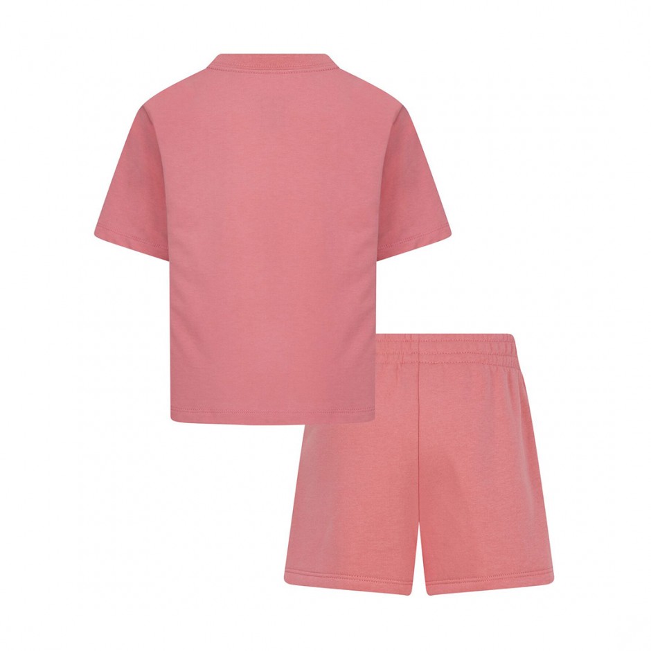 JORDAN JDG BROOKLYN ESS FLC SHORT SET 3BD721-A0Y Pink