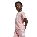 adidas Originals SHORT TEE SET JC9158 Pink Image 1