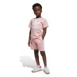 adidas Originals SHORT TEE SET JC9158 Pink Image 