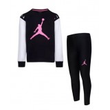 Παιδικό Σετ Κολάν JORDAN HOLIDAY SHINE LEGGING SET Μαύρο  Εικόνα 