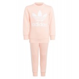 adidas Originals ADICOLOR CREW SET H25252 Coral Image 