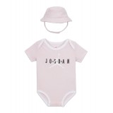 JORDAN HBR BUCKET HAT & BODYSUIT 2PC SET Ροζ Εικόνα 