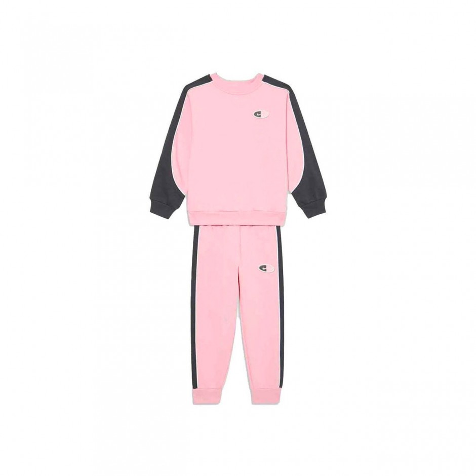 Βρεφικό Σετ Φόρμας Ροζ - Nike Sportswear Fleece 