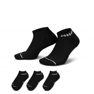 Κάλτσες Μαύρες - Jordan Everyday No-Show 3 Pairs