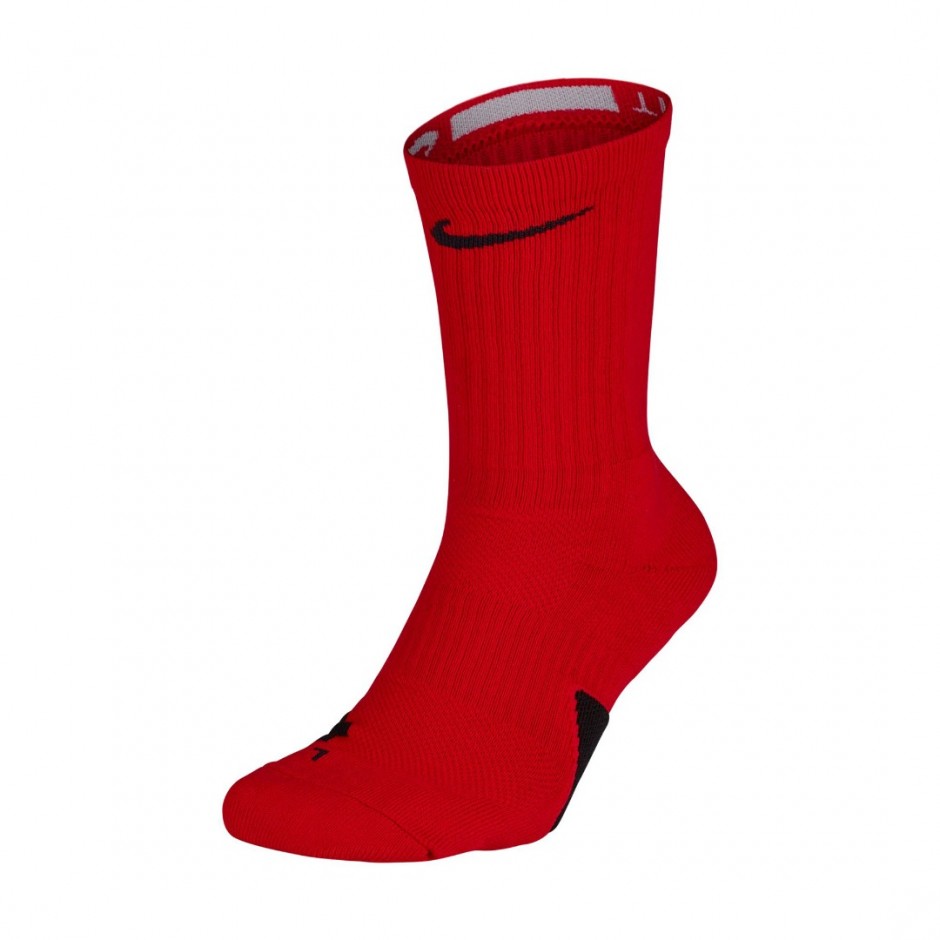 Nike Elite Crew Κόκκινο - Κάλτσες Μπάσκετ