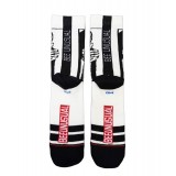Κάλτσες BEE UNUSUAL "STAY COOL" Λευκό-Μαυρο AS-225015-OFF WHITE/BLACK