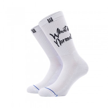 BEE UNUSUAL WHAT IS NORMAL SOCKS AS-240102-WHITE White