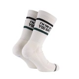 BEE UNUSUAL  THE BITCH YOU HATED OFF WHITE SOCKS AS-252914-WHITE White Image 0