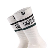 BEE UNUSUAL  THE BITCH YOU HATED OFF WHITE SOCKS AS-252914-WHITE White Image 1