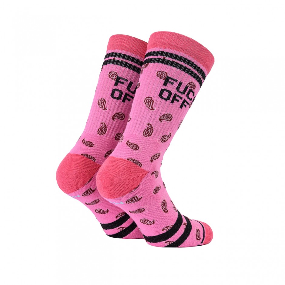 Socks Pink - Bee Unusual 'Fck Off Limited Edition'
