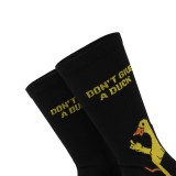 Κάλτσες Μαύρες - Bee Unusual 'Don’t Give A Duck' Premium Εικόνα 1