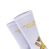 Κάλτσες Λευκές - Bee Unusual 'Don’t Give A Duck' Premium Εικόνα 1