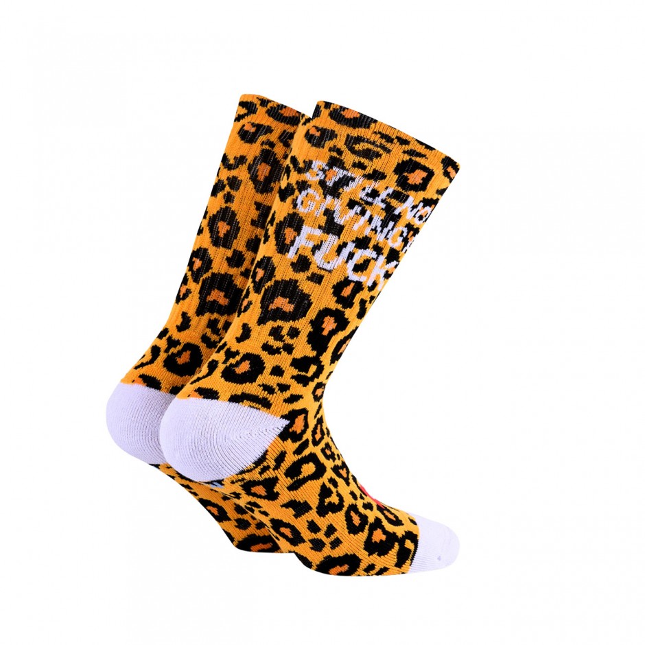 BEE UNUSUAL "STILL" HT PREMIUM JAGUAR SOCKS BLACK AS-261599-MULTICOLOR Πολύχρωμο
