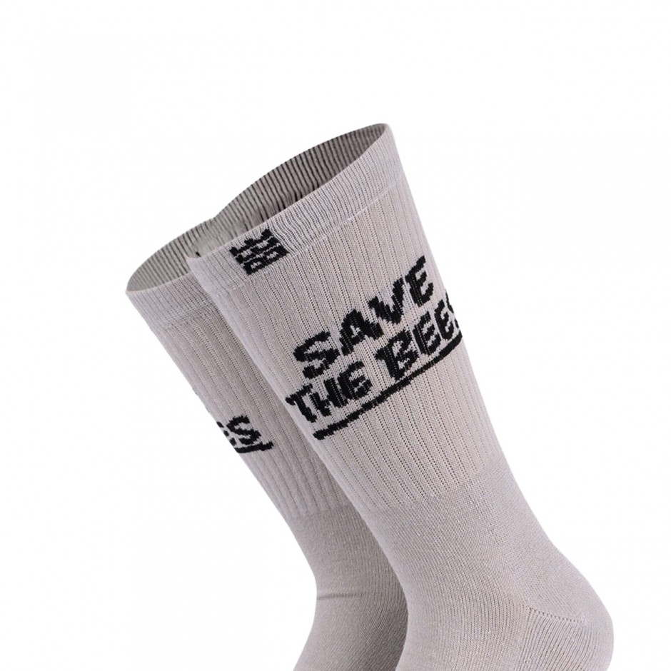 Socks Grey - Bee Unusual ‘Save The Bees’