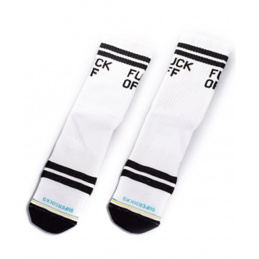 BEE UNUSUAL FUCK OFF 2 AS-19412-WHT White