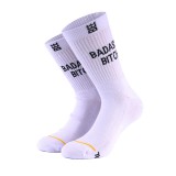 BEE UNUSUAL BADASS BITCH PREMIUM SOCKS AS-252932-WHITE White Image 