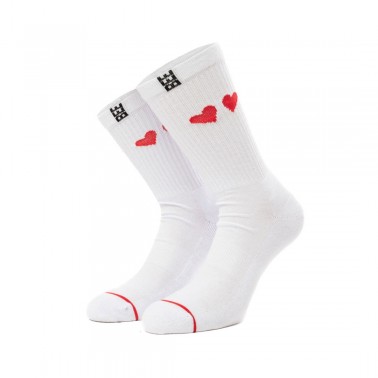 BEE UNUSUAL F*CKING LOVE YOU SOCKS AS-240214-WHITE White