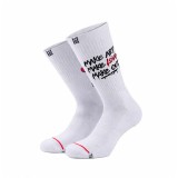 BEE UNUSUAL MALE LOVE SOCKS AS-260712-WHITE White Image 