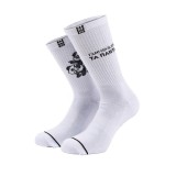 BEE UNUSUAL ΞΑΝΑ ΤΑ ΠΑΝΤΑ WHITE SOCKS AS-252913-WHITE White Image 