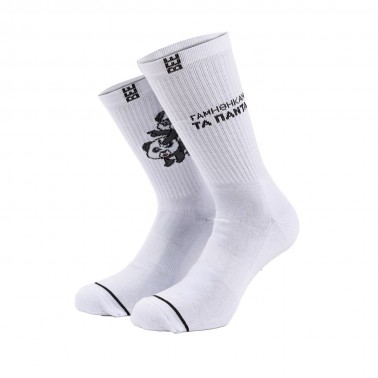 BEE UNUSUAL ΞΑΝΑ ΤΑ ΠΑΝΤΑ WHITE SOCKS AS-252913-WHITE White