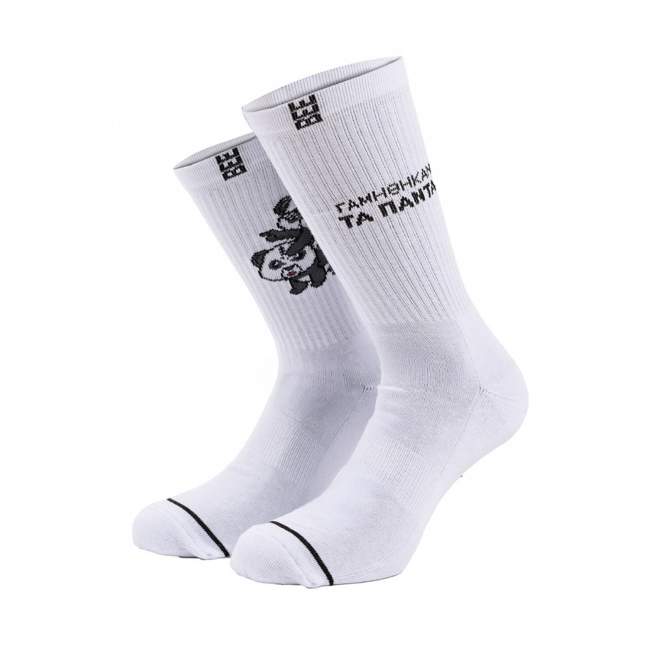 BEE UNUSUAL ΞΑΝΑ ΤΑ ΠΑΝΤΑ WHITE SOCKS AS-252913-WHITE White