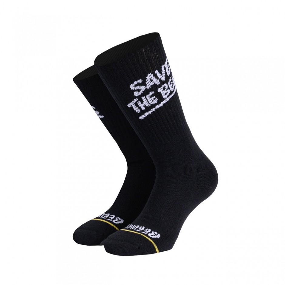 Socks Black - Bee Unusual ‘Save The Bees’