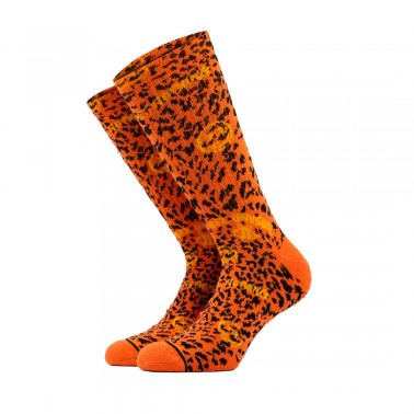 BEE UNUSUAL REGRET NOTHING SOCKS AS-250853-ORANGE/BLACK Orange