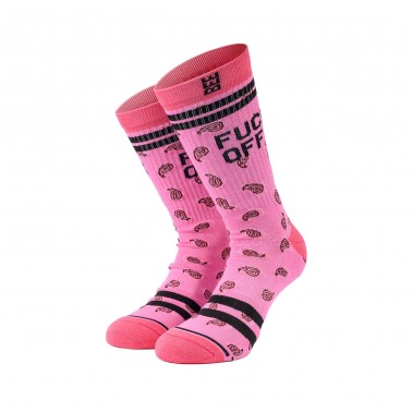 Socks Pink - Bee Unusual 'Fck Off Limited Edition'