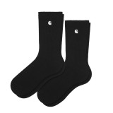 CARHARTT WIP MADISON PACK SOCKS I030923-1A5XX Black Image 