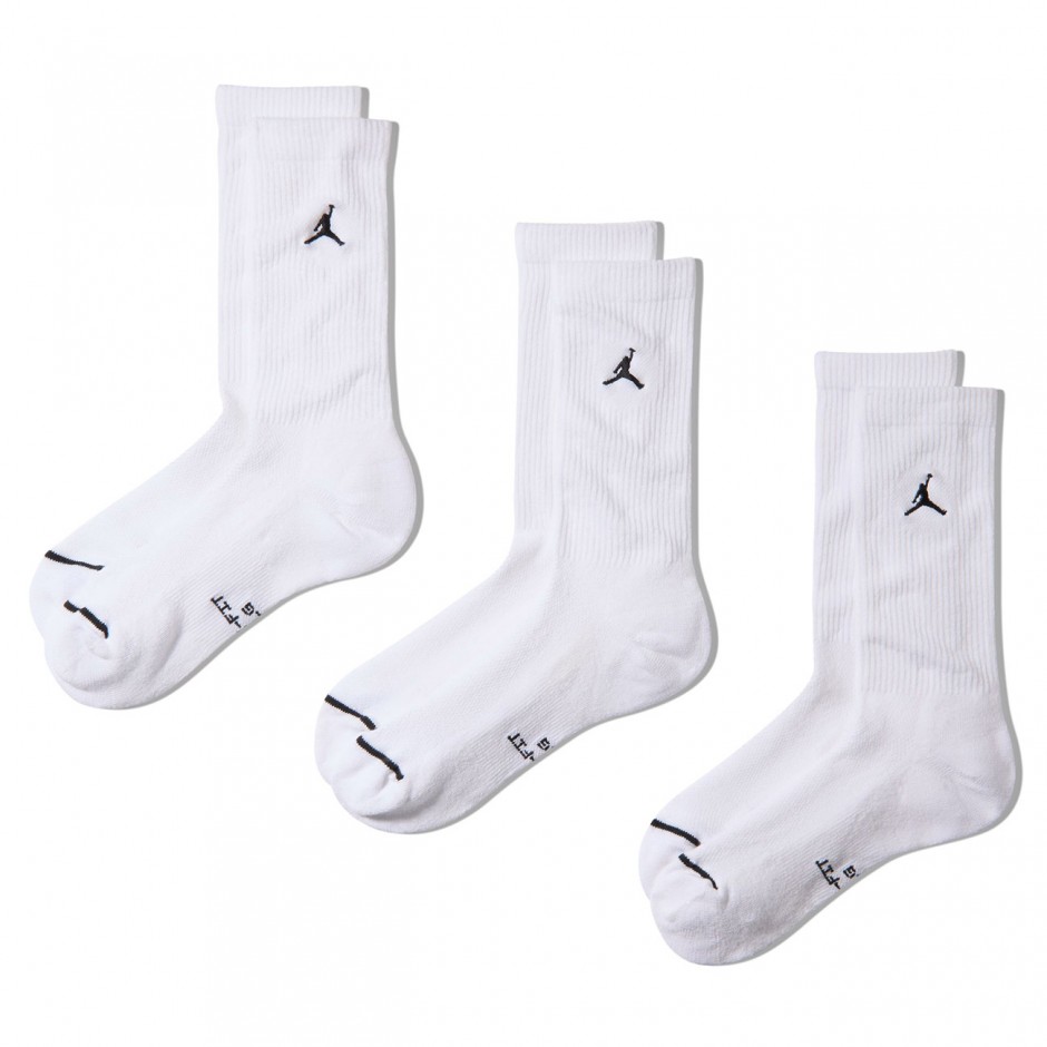 Κάλτσες Λευκές - Jordan Everyday 3 Pairs