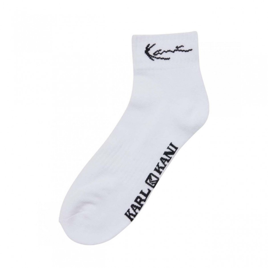 Socks White - Karl Kani Signature 6 Pack