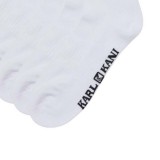Socks White - Karl Kani Signature 6 Pack Image 1