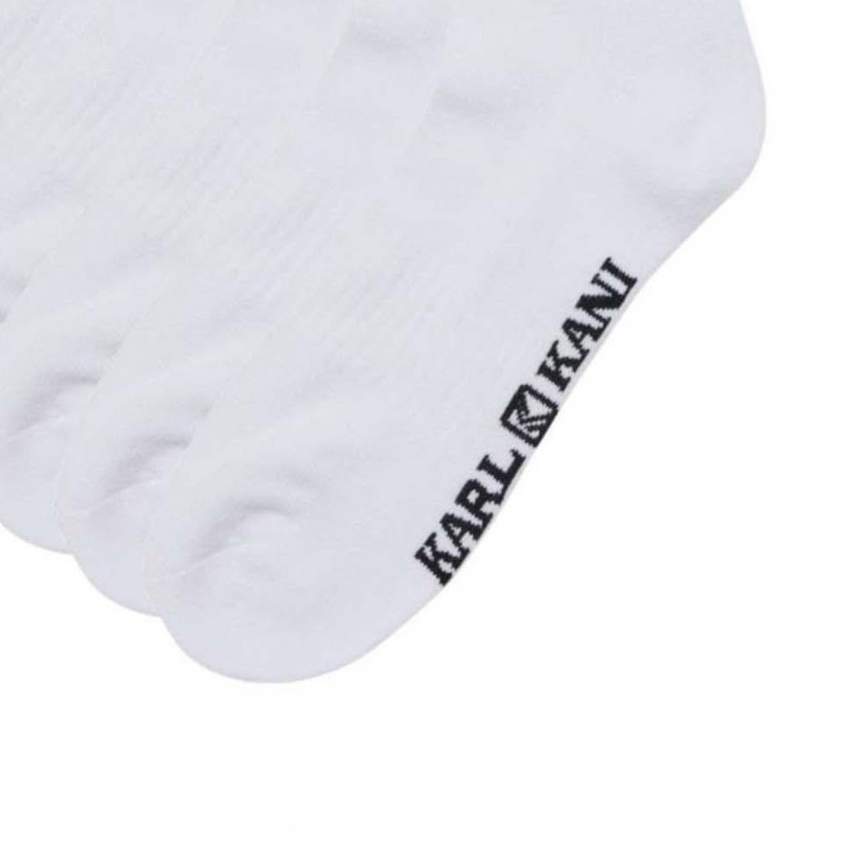 Socks White - Karl Kani Signature 6 Pack