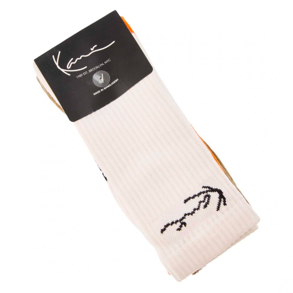 KARL KANI SIGNATURE 3 PACK SOCKS KA241-036-3-MULTICOLOR Colorful