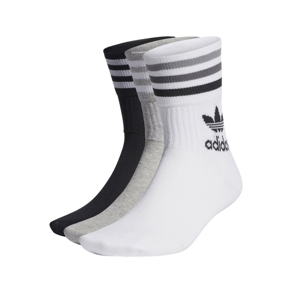 Κάλτσες adidas Originals MID CUT CRW SCK Πολύχρωμο HC9554 
