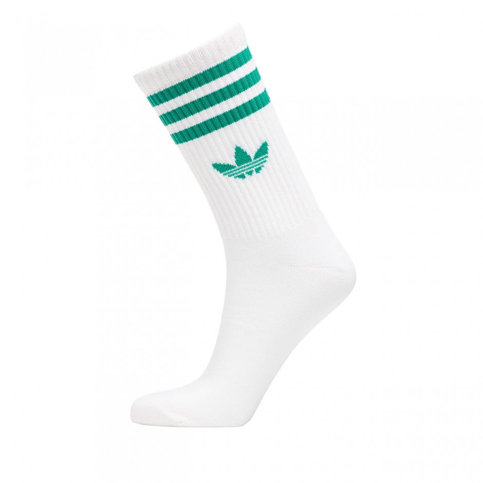 Κάλτσες Πολύχρωμες - adidas Originals 3-Stripes Crew Socks 3 Pairs