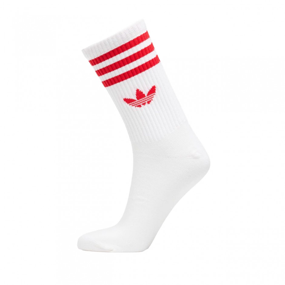 Κάλτσες Πολύχρωμες - adidas Originals 3-Stripes Crew Socks 3 Pairs