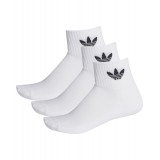 Κάλτσες Λευκές - adidas Originals Mid-Cut Crew Εικόνα 
