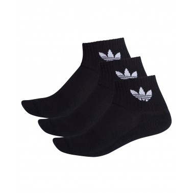 Κάλτσες Μαύρες - adidas Originals Mid-Cut Crew