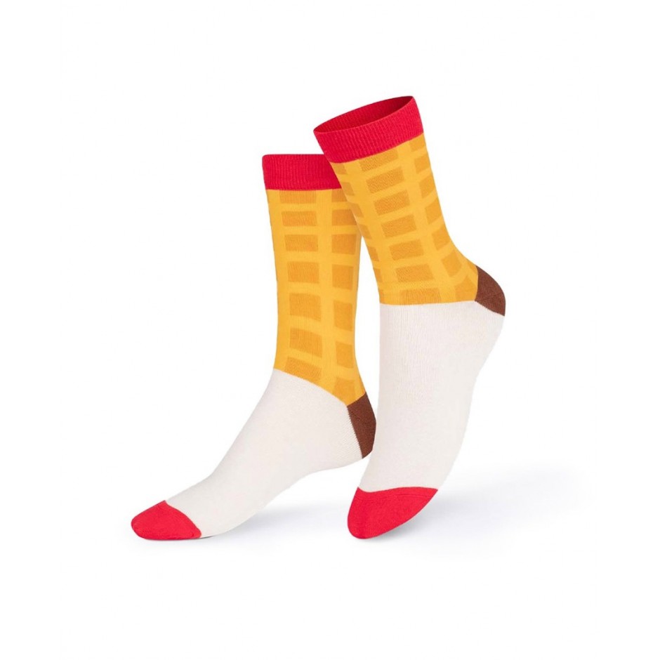 EAT MY SOCKS SWEET WAFFLE EMSNCRSWWA Colorful