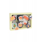 EAT MY SOCKS SUSHI BOX 3 PAIRS EMSNOCSUX3 Colorful