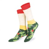 EAT MY SOCKS PIZZA VEGAN Πολύχρωμο Εικόνα 1
