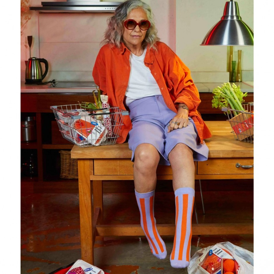 Eat My Socks Alaskan Salmon Πολύχρωμο - Unisex Kάλτσες