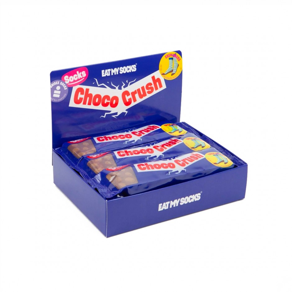 EAT MY SOCKS CHOCOLATE BARS CHOCO CRUSH EMSNOCHCR Colorful