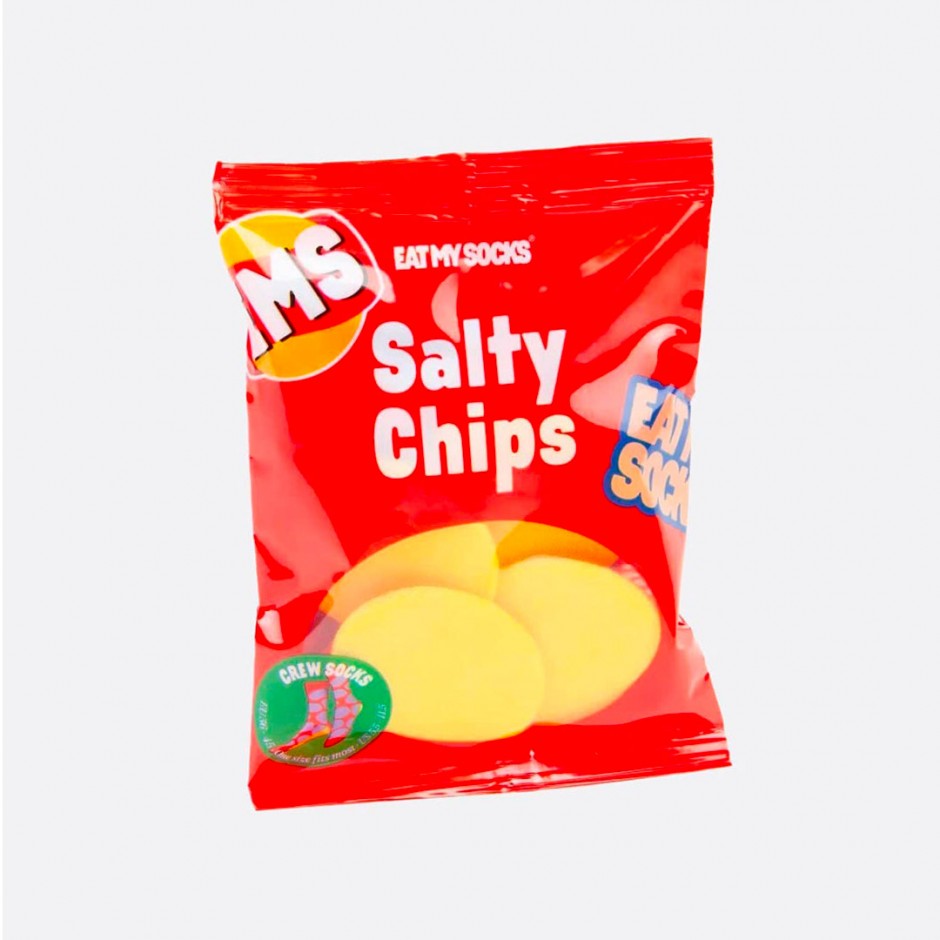 Κάλτσες Κόκκινες - Eat My Socks Happy Salty Chips