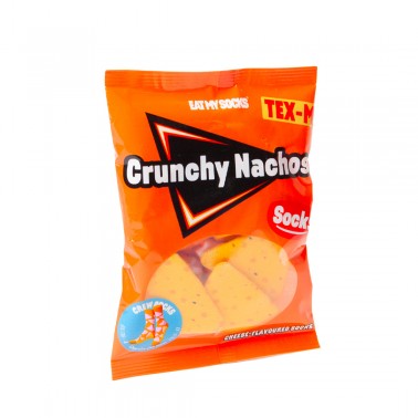EAT MY SOCKS CRUNCHY NACHOS EMSNOCNAOR Orange