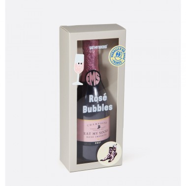 EAT MY SOCKS ROSE BUBBLES EMSNOCROBU Pink