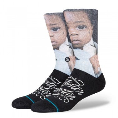 Stance Mister Carter Μαύρο - Κάλτσες