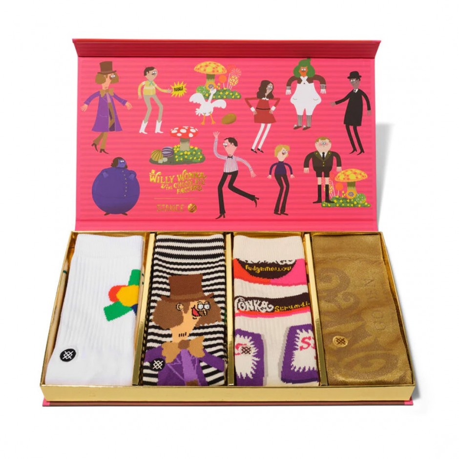 STANCE WILLY WONKA BOX SET A556A24WIL-MUL Colorful