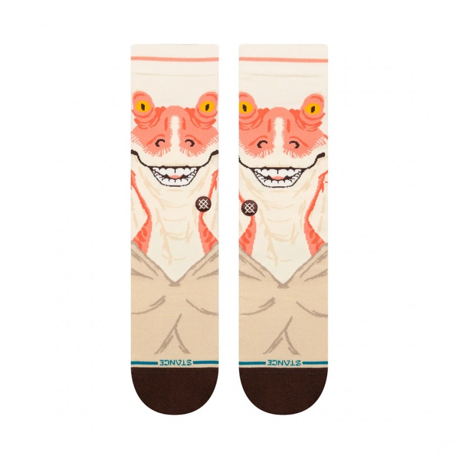 STANCE JAR JAR CREW A545B24JAR-VWH Colorful